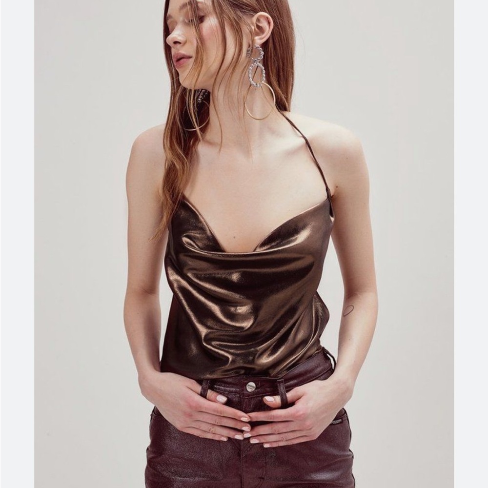 For Love & Lemons Blackjack Cowl Top